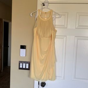 David’s Bridal yellow dress size 16